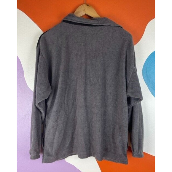 USA Olympic Committee Mens Large Olympics Wind Breaker Fleece Embroidered Zip - Picture 2 of 6